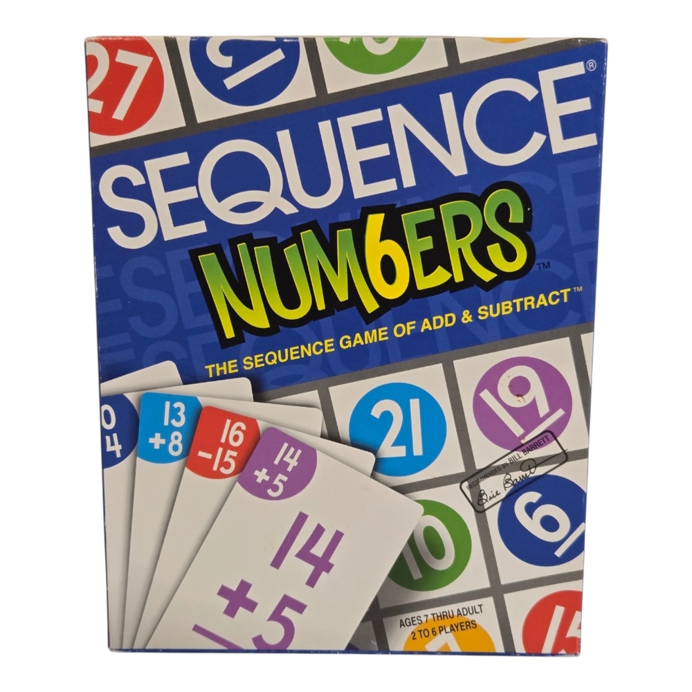 Sequence Numbers Game 2008 Jax Math Educational Homeschool *COMPLETE*